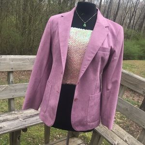 Lavender blazer with sequin halter